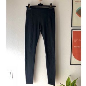 Lululemon Wunder Unders with riding pant detail